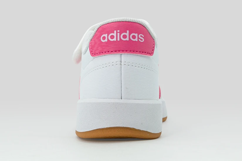 Adidas Performance Breaknet 3.0 Παιδικά Sneakers Λευκά, Ροζ, Φούξια