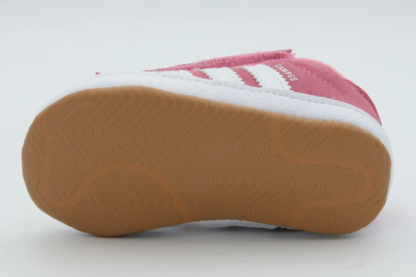 Adidas Originals Campus 00S Crib Βρεφικά Sneakers Ροζ, Λευκά