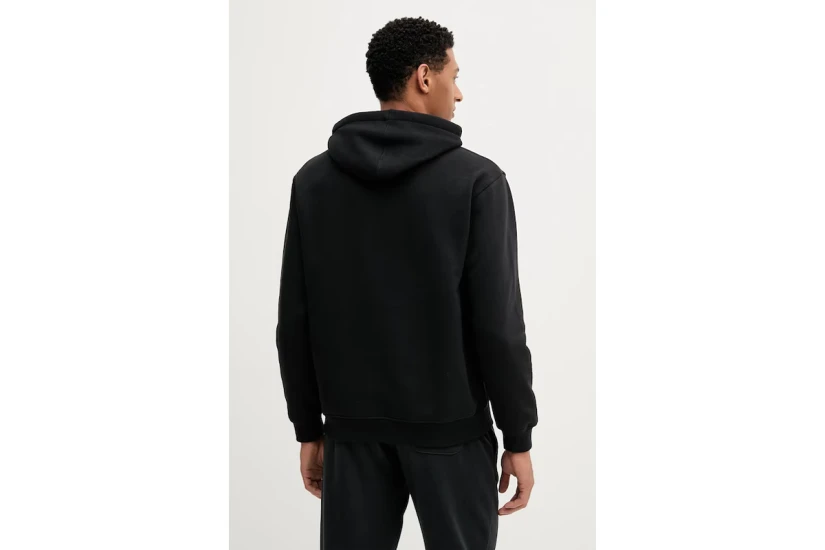 Adidas Originals Essentials Loose Ανδρικό Φούτερ Με Κουκούλα Μαύρο