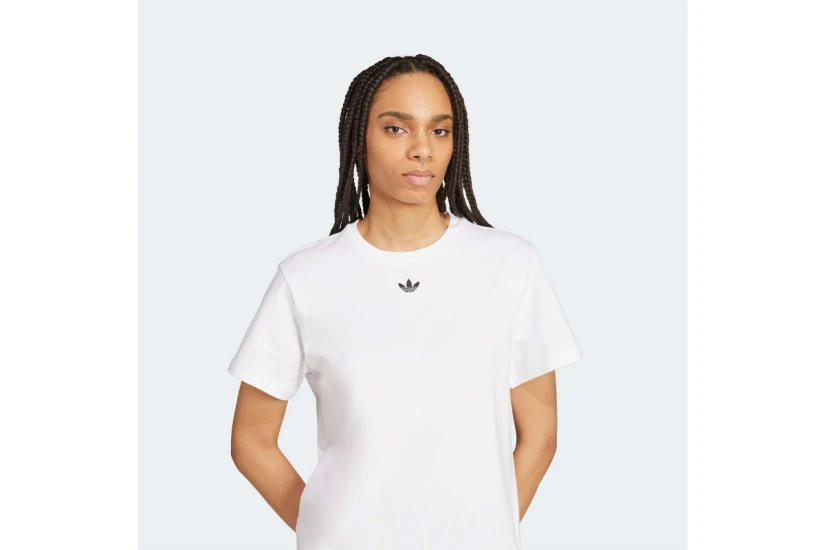 Adidas Originals Adibreak Adicolor Γυναικείο Κοντομάνικο T-Shirt Λευκό, Μαύρο