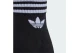 Adidas Originals 3-Stripes Κοντές Κάλτσες Μαύρες 3 Ζευγάρια