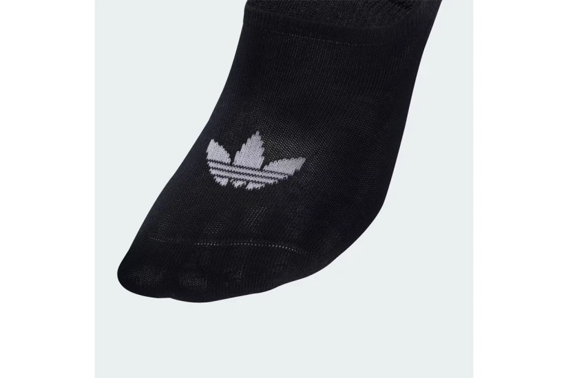 Adidas Originals Low Cut Σοσόνια Μαύρα 3 Ζευγάρια