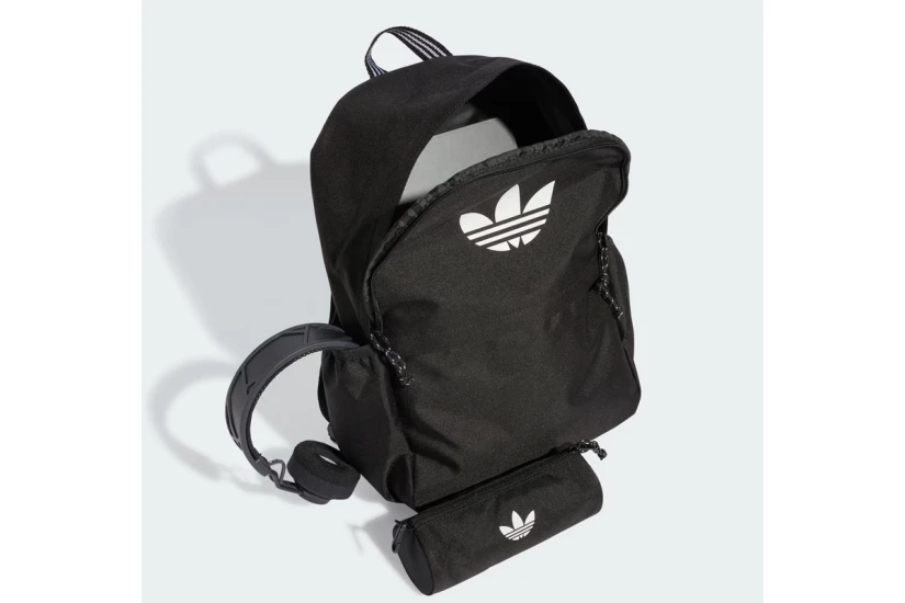 Adidas Originals Unisex Backpack με Κασετίνα Μαύρο 18L