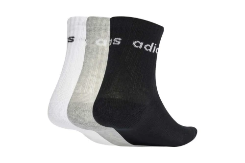 Adidas Performance Linear Kάλτσες Ψηλές 3 Ζευγάρια (JW0327)