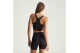 Adidas Performance by Stella McCartney Yoga Γυναικείο Crop Top Μαύρο