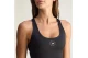 Adidas Performance by Stella McCartney Yoga Γυναικείο Crop Top Μαύρο