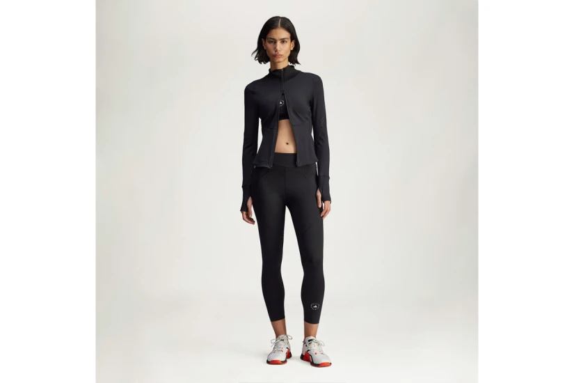Adidas by Stella McCartney Γυναικεία Πολυεστερική Ζακέτα Μαύρη