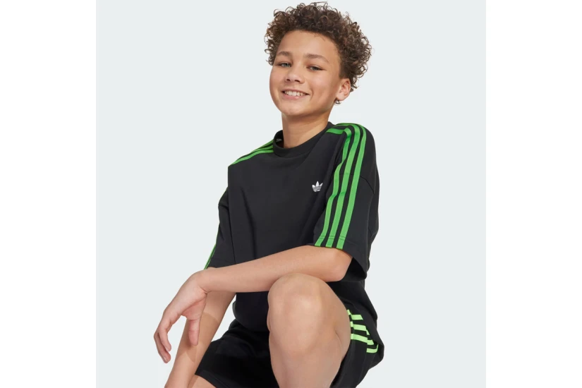 Adidas Originals X Minecraft Παιδικό Κοντομάνικο T-Shirt Μαύρο