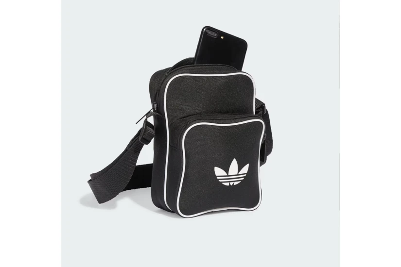 Adidas Originals Adicolor Classic Τσαντάκι Χιαστί - Ώμου Μαύρο 1,25L
