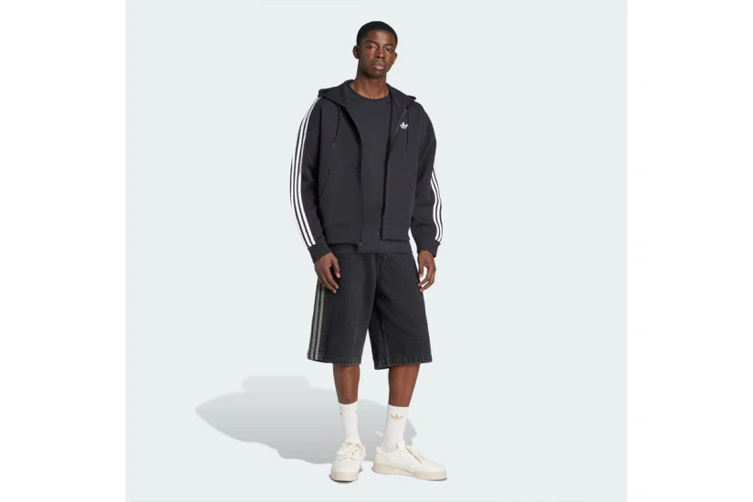 Adidas Originals Adicolor Spacer Ανδρική Ζακέτα με Κουκούλα