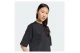 Adidas Originals Off Placed 3-Stripes Γυναικείο Κοντομάνικο T-Shirt Μαύρο