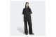 Adidas Originals Off Placed 3-Stripes Γυναικείο Κοντομάνικο T-Shirt Μαύρο