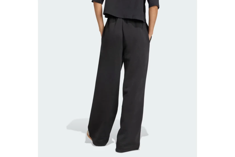 Adidas Originals Essentials Fleece Γυναικείο Παντελόνι Φόρμας Μαύρο