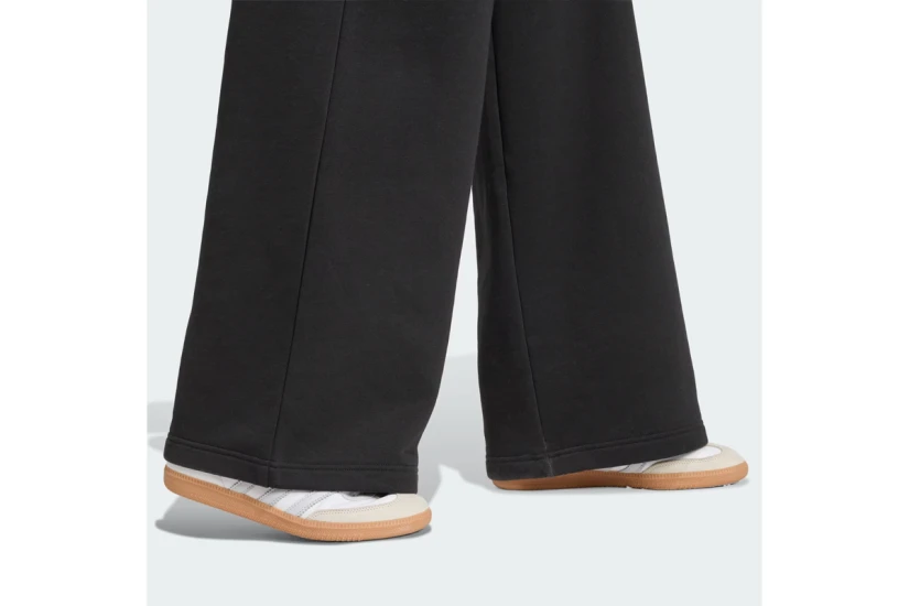 Adidas Originals Essentials Fleece Γυναικείο Παντελόνι Φόρμας Μαύρο