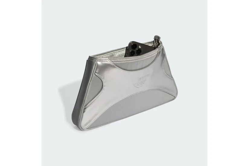 Adidas Originals Clutch Τσάντα Ώμου - Χειρός Ασημί