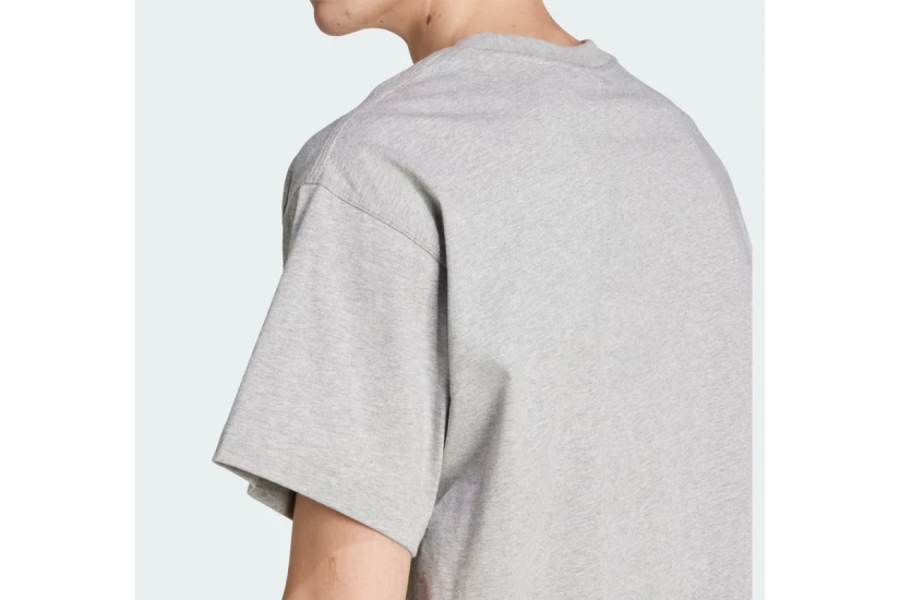 Adidas Originals Trefoil Essentials Ανδρικό Κοντομάνικο T-Shirt Γκρι