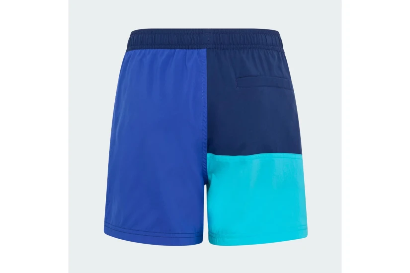 Adidas Performance Colorblock Παιδικό Μαγιό Σορτς Μπλε, Τυρκουάζ, Μπλε Σκούρο