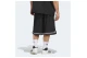 Adidas Originals Basketball Long Ανδρική Μπασκετική Βερμούδα Μαύρη, Λευκή
