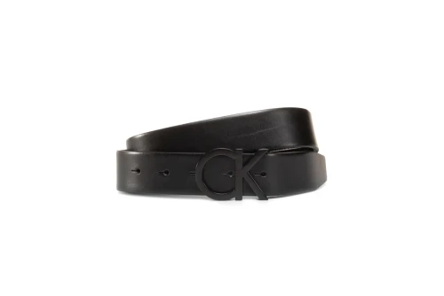 Calvin Klein Leather Logo Ζώνη Casual (K50K505792 BAX)