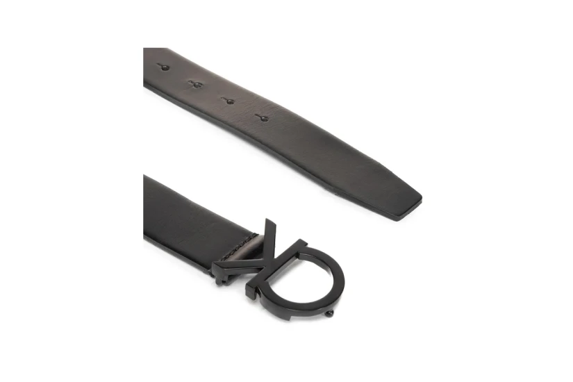 Calvin Klein Buckle 35MM Ανδρική Casual Ζώνη Μαύρη