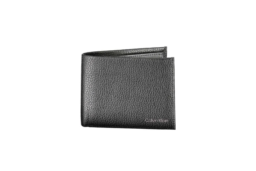 Calvin Klein Leather Rfid Billfold Ανδρικό Πορτοφόλι Μαύρο