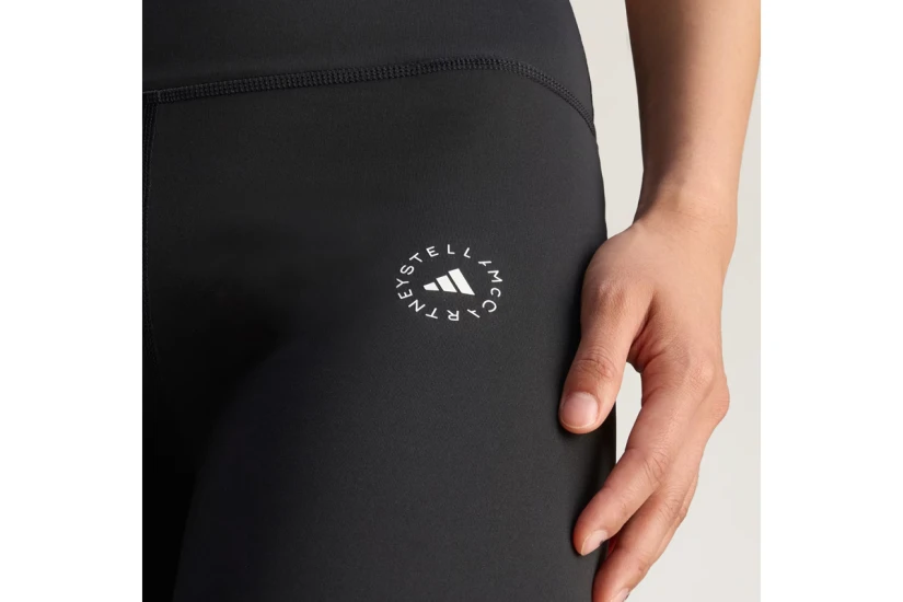 Adidas by Stella McCartney Yoga Γυναικείο Κοντό Κολάν Μαύρο