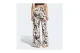 Adidas Originals Satin Wide Leg Γυναικείο Παντελόνι Φόρμας Εκρού, Καφέ