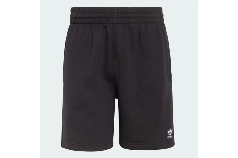 Adidas Originals Trefoil Essentials Fleece Ανδρική Αθλητική Βερμούδα Μαύρη