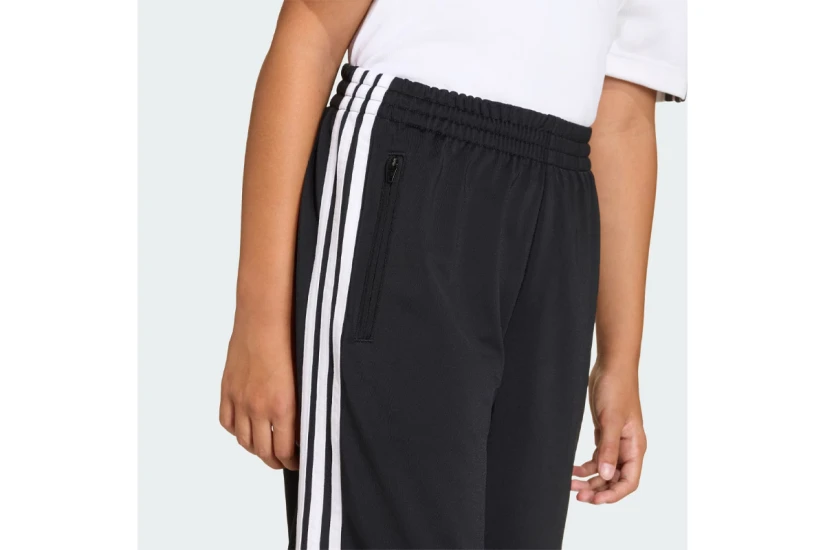 Adidas Originals Firebird Adicolor Αθλητική Βερμούδα Μαύρη, Λευκή