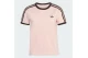 Adidas Originals 3-Stripes Γυναικείο Κοντομάνικο T-Shirt Ροζ, Καφέ