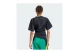 Adidas Originals Rouched Football Jersey Γυναικείο Κοντομάνικο T-Shirt Μαύρο, Κίτρινο, Εκρού