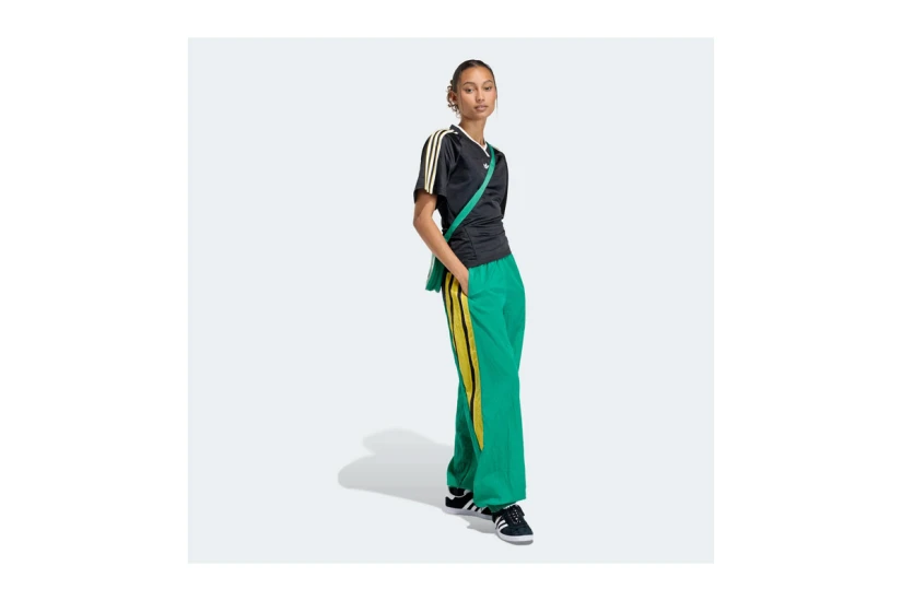 Adidas Originals Rouched Football Jersey Γυναικείο Κοντομάνικο T-Shirt Μαύρο, Κίτρινο, Εκρού