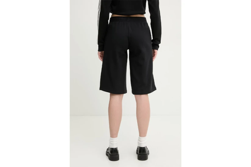 Adidas Originals Essentials French Terry Γυναικεία Αθλητική Βερμούδα Μαύρη