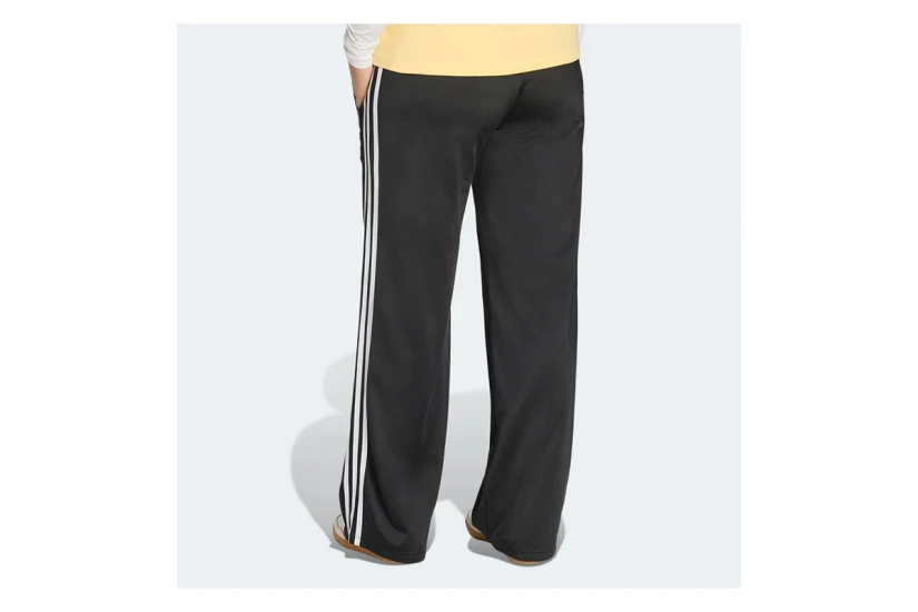 Adidas Originals Smocked Firebird Γυναικείο Παντελόνι Φόρμας Μαύρο, Λευκό