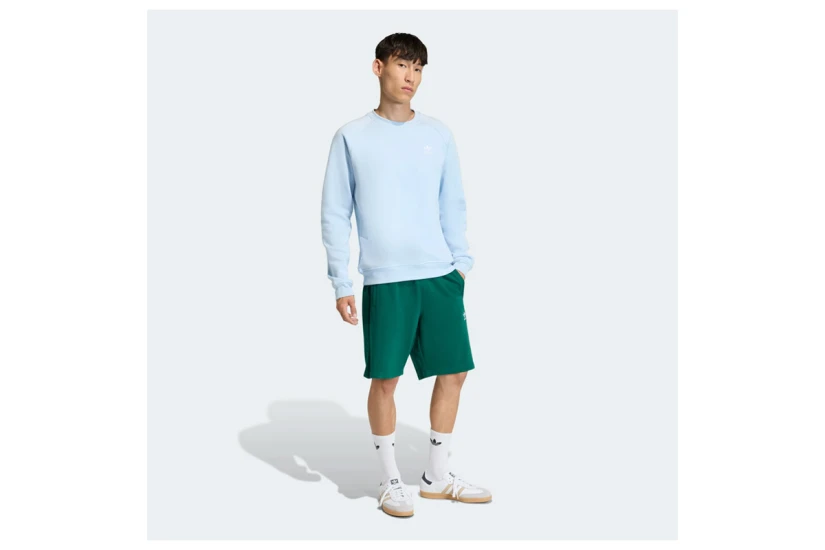 Adidas Originals Essentials Trefoil Ανδρική Αθλητική Βερμούδα Κυπαρισσί