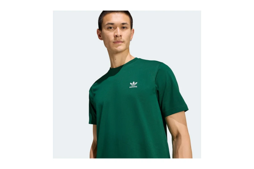 Adidas Originals Trefoil Essentials Ανδρικό Κοντομάνικο T-Shirt Κυπαρισσί
