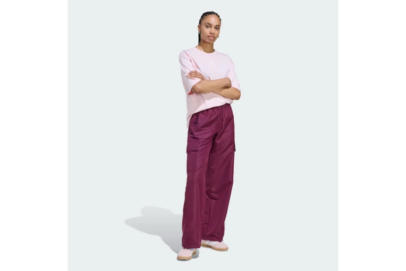 Adidas Originals Essentials Boyfriend Γυναικείο Κοντομάνικο T-Shirt Ροζ