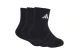 Adidas Performance Cushioned Sportswear Κάλτσες Ψηλές 3 Ζευγάρια (KD1722)