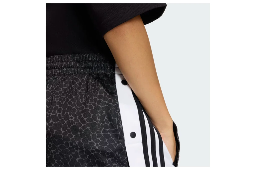 Adidas Originals AOP Adibreak Γυναικείο Αθλητικό Σορτς Μαύρο, Λευκό, Ανθρακί