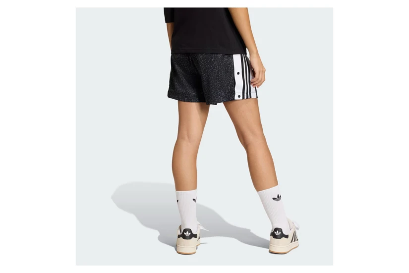Adidas Originals AOP Adibreak Γυναικείο Αθλητικό Σορτς Μαύρο, Λευκό, Ανθρακί