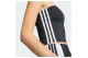 Adidas Originals 3-Stripes Γυναικείο Αμάνικο Tube Top Μαύρο, Λευκό