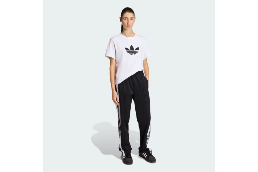 Adidas Originals Adibreak Γυναικείο Παντελόνι Φόρμας Μαύρο, Λευκό