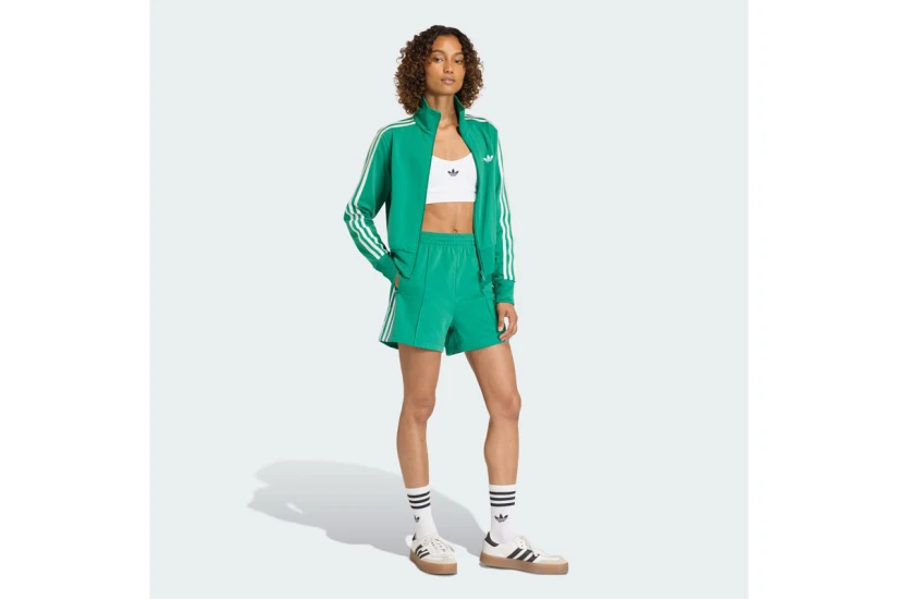 Adidas Originals Firebird Classic Γυναικείο Αθλητικό Σορτς Πράσινο, Λευκό