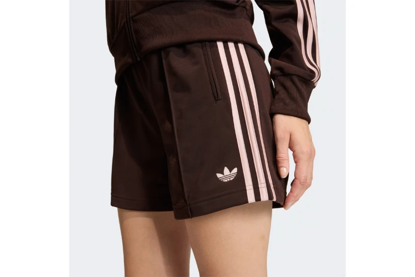 Adidas Originals Firebird Classic Γυναικείο Αθλητικό Σορτς Καφέ, Ροζ