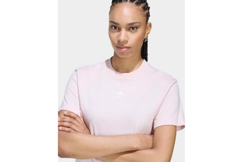 Adidas Originals Adicolor Γυναικείο Κοντομάνικο T-Shirt Ροζ