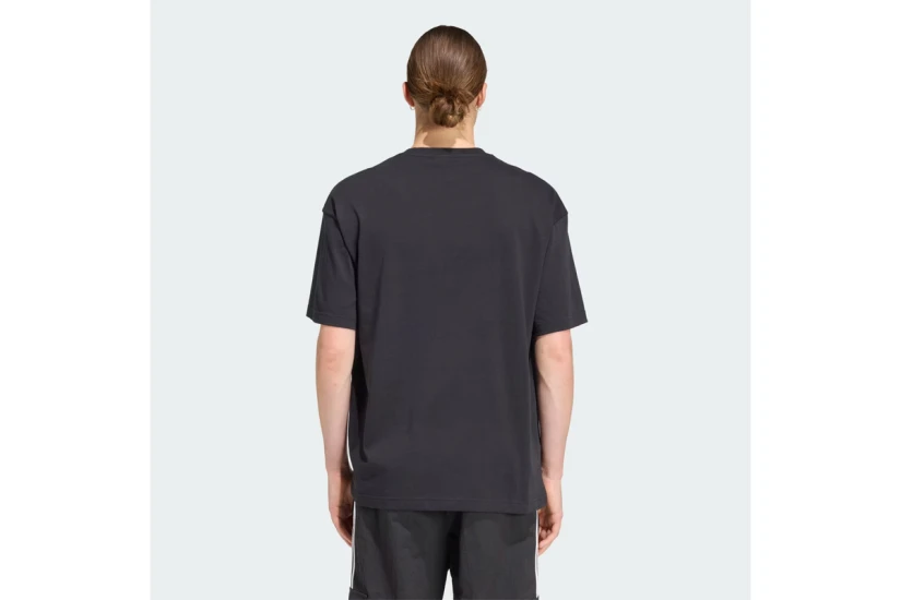 Adidas Originals Adicolor Trefoil Ανδρικό Κοντομάνικο T-Shirt Μαύρο, Λευκό