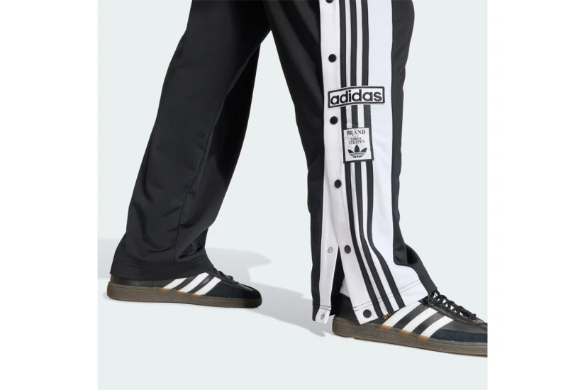 Adidas Originals Adibreak Classic Ανδρικό Παντελόνι Φόρμας Μαύρο, Λευκό