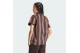 Adidas Originals Twill Football Jersey V-Neck Γυναικείο Κοντομάνικο T-Shirt Καφέ, Κόκκινο, Μπεζ