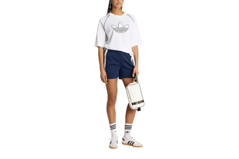 Adidas Originals Adibreak Γυναικείο Αθλητικό Σορτς Μπλε Σκούρο, Λευκό