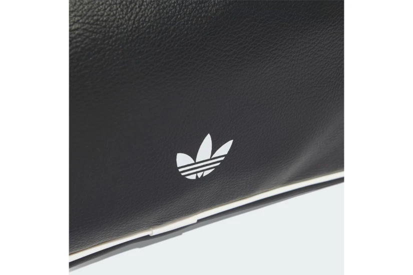 Adidas Originals Adicolor Elongated Airliner Γυναικεία Τσάντα Ώμου-Χειρός Μαύρη, Λευκή